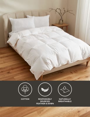 Luxury Duck Down 4.5 Tog Duvet - SG