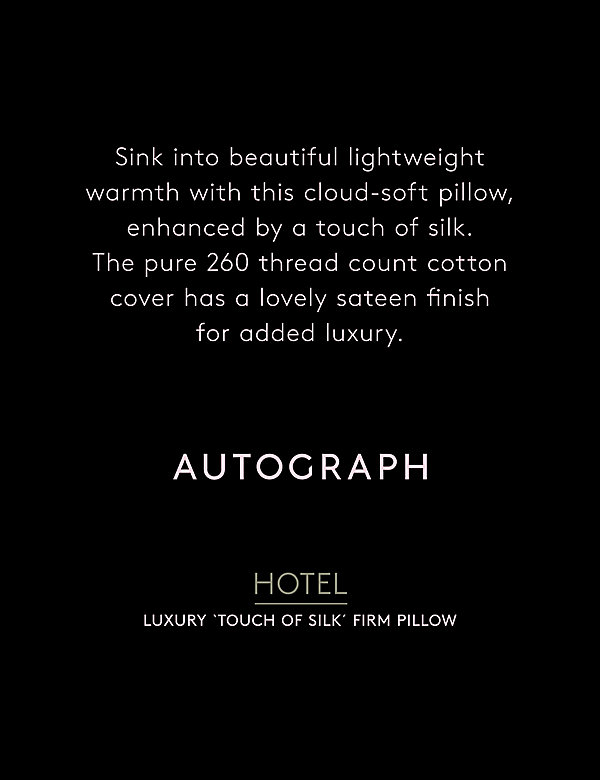 Touch of Silk Firm Pillow - JE