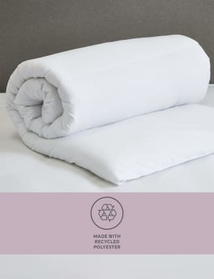 M&S Simply Soft 10.5 Tog Duvet - 6FT - White, White