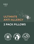 Ultimate – 2er-Pack mittelgroße Anti-Allergie-Kissen