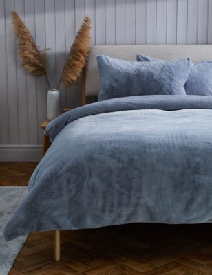 

Bettwäscheset mit Kunstfell - Grey, Grey