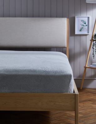 

Sábana bajera profunda polar con diseño de osito - Grey, Grey