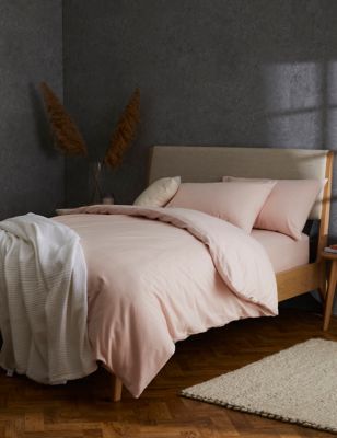 M&S Pure Brushed Cotton Bedding Set