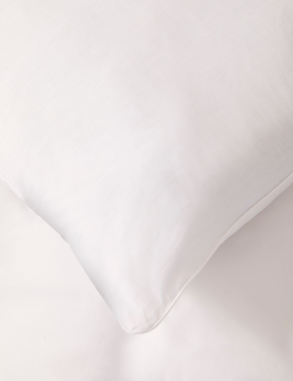 2pk Soft Cotton Medium Pillows image 1