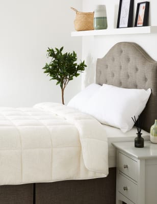 ultra cosy teddy fleece duvet