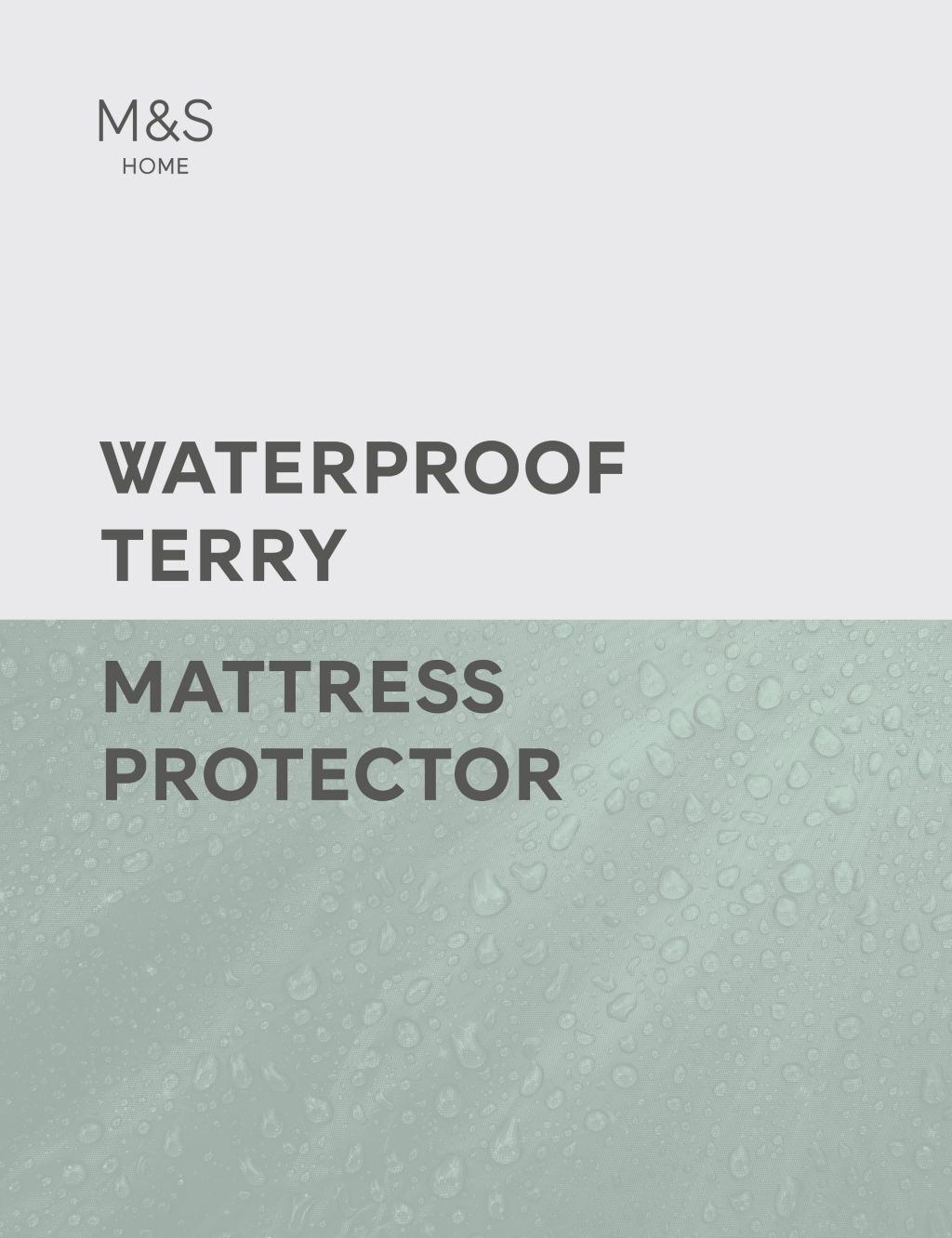 Sleep Solutions Terry Waterproof Mattress Protector image 1