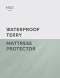 Sleep Solutions Terry Waterproof Mattress Protector