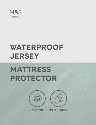 Sleep Solutions Jersey Waterproof Mattress Protector