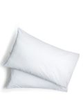 Pack de 2 fundas de almohada sin planchado con algodón