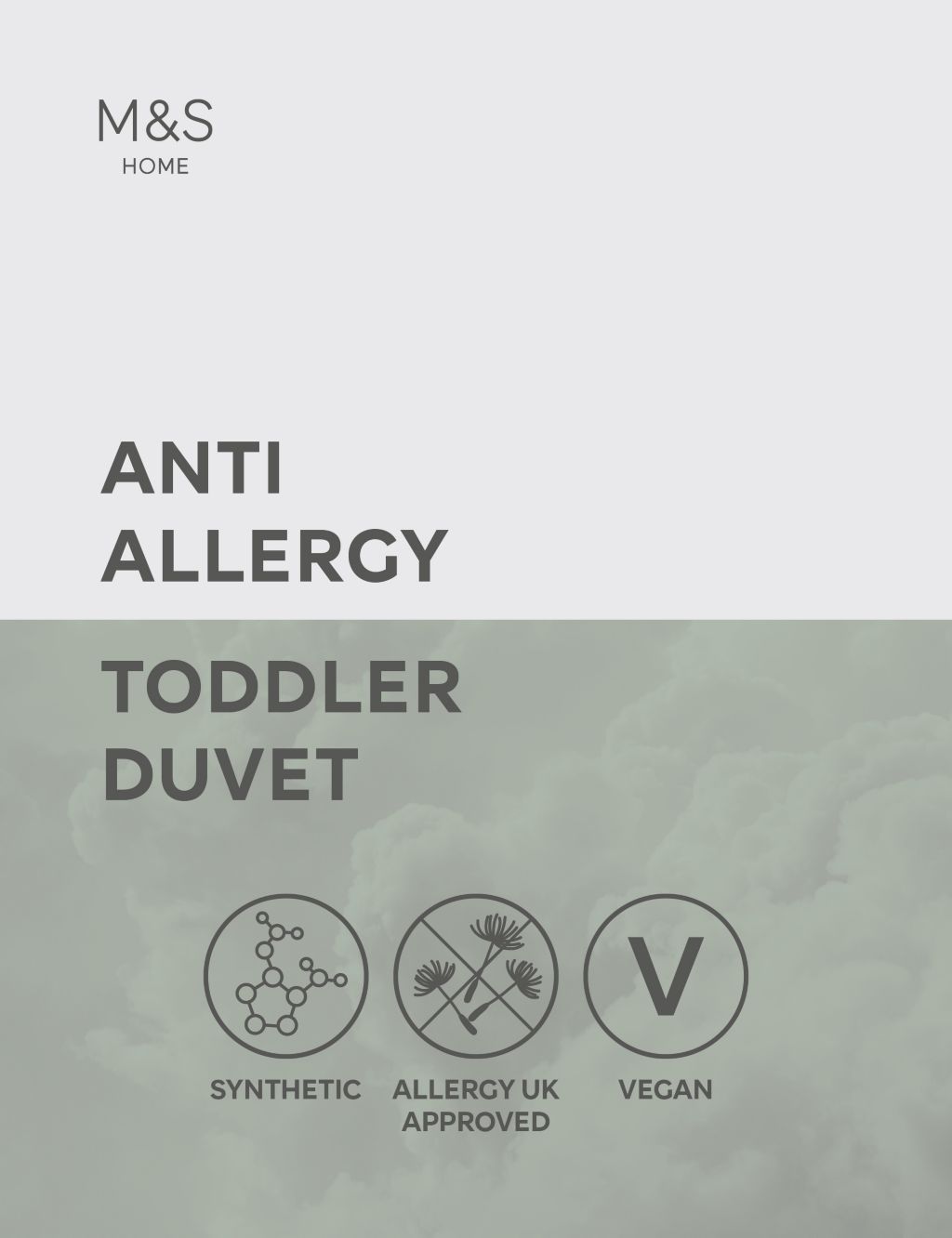 Anti Allergy 4 Tog Cot Bed Duvet