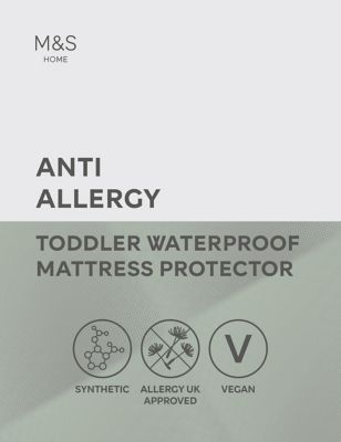 Anti Allergy Cot Bed Mattress Protector - BG