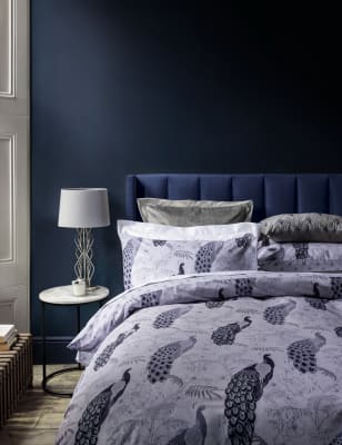 Cotton Blend Peacock Bedding Set - TW