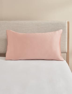 

M&S Collection Funda de almohada 100% seda - Rosa Palo, Rosa Palo