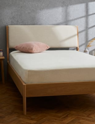 

Sábana bajera profunda polar con diseño de osito - Cream, Cream