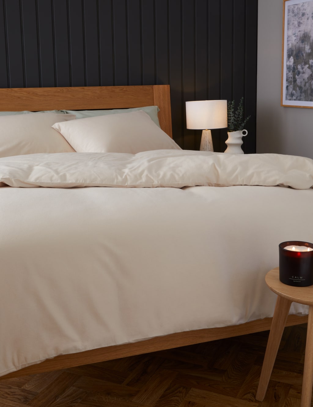 Pure Brushed Cotton Bedding Set image 1