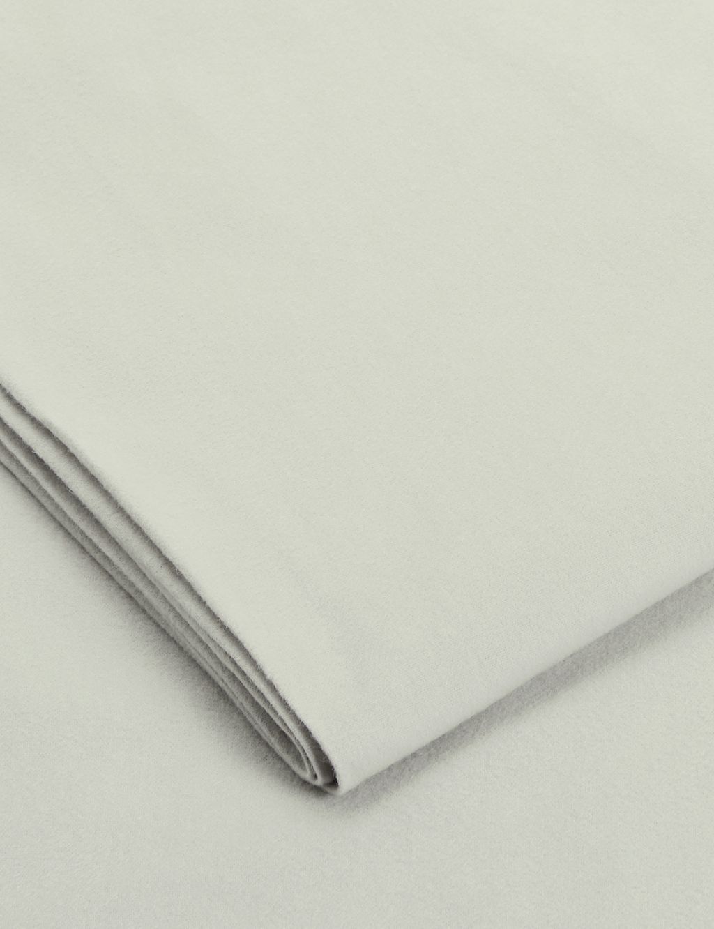 Pure Brushed Cotton Deep Fitted Sheet image 2