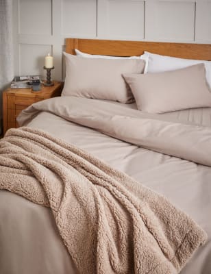 Pure Brushed Cotton Flat Sheet - CA