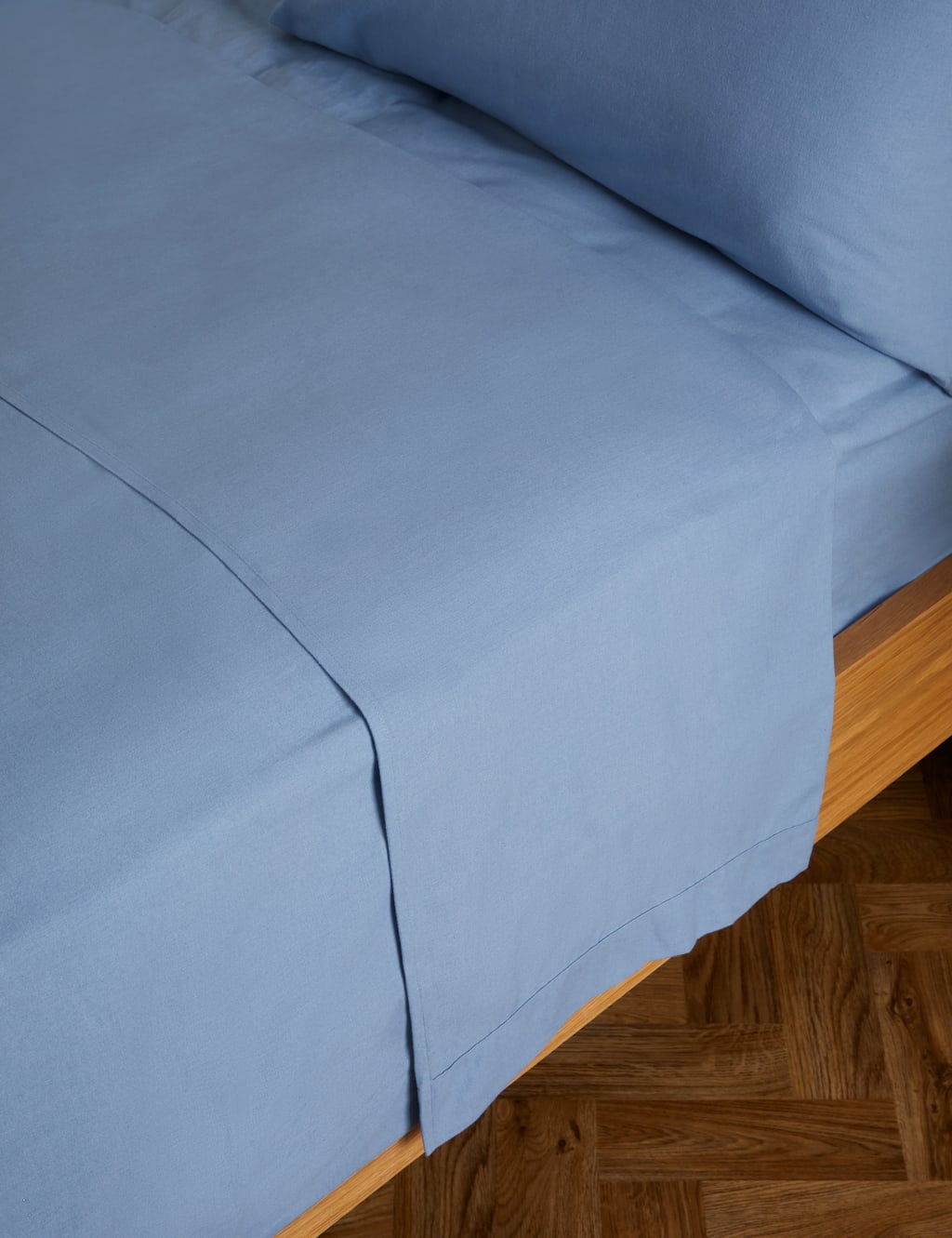 Pure Brushed Cotton Flat Sheet image 2