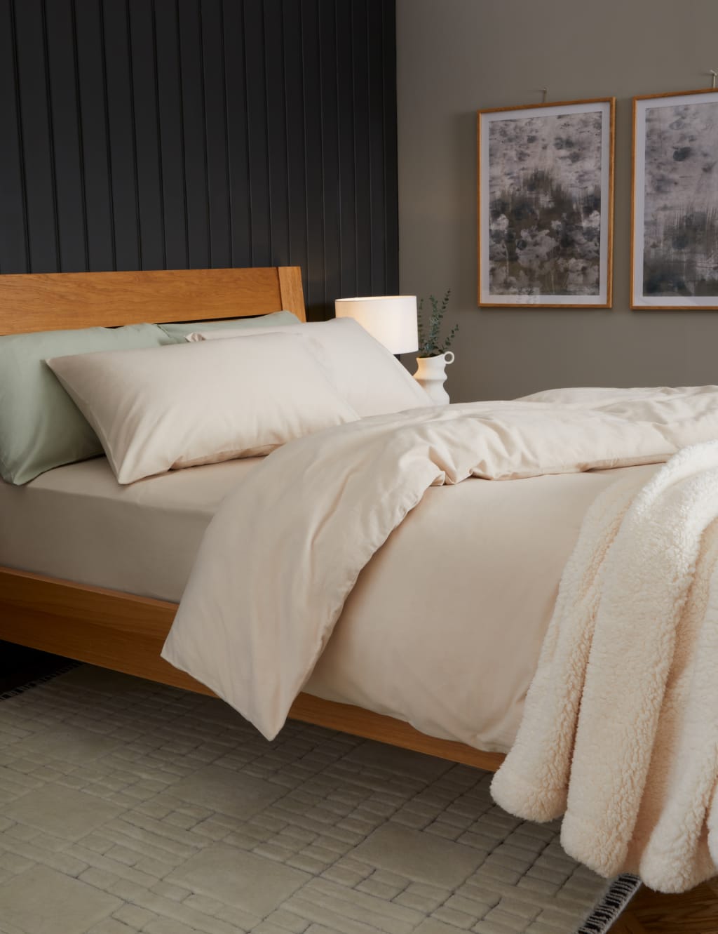 Extra Deep Fitted Sheets M&S