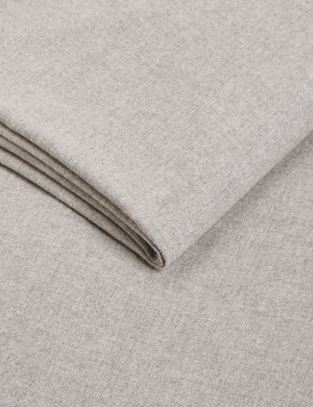 Pure Brushed Cotton Extra Deep Fitted Sheet image 2