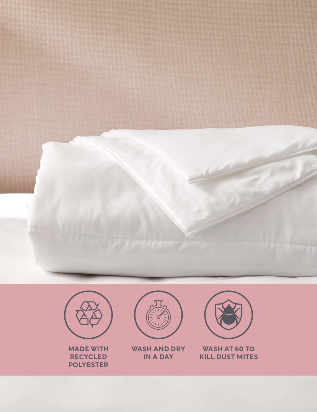 Supremely Washable 4.5 Tog Duvet image 1