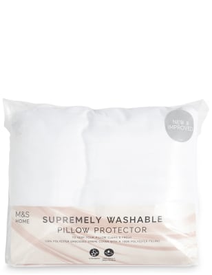 Prot&egrave;ge-oreiller enti&egrave;rement lavable