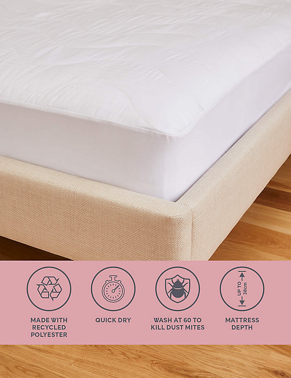 Supremely Washable Extra Deep Mattress Protector - GR