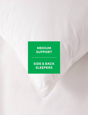 Supremely Washable Medium King Size Pillow