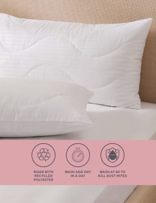 2pk Supremely Washable King Size Pillow Protectors