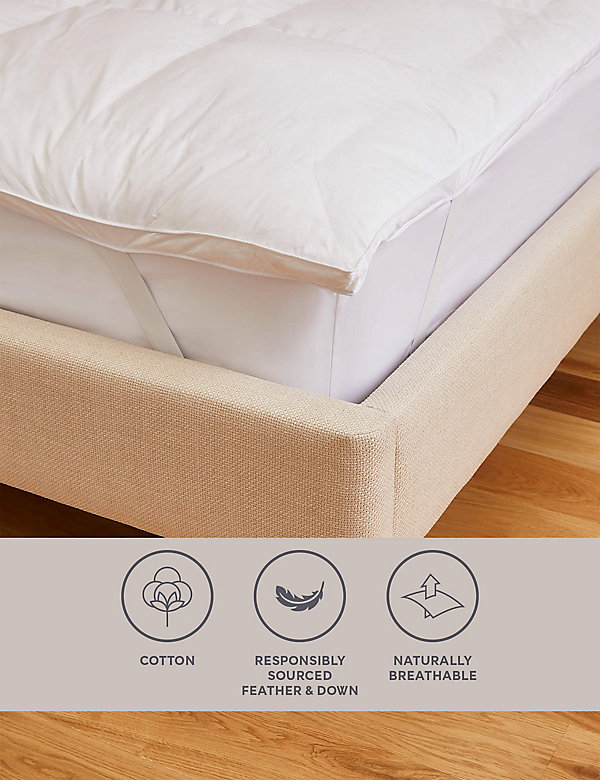 Duck Feather & Down Mattress Topper - JE