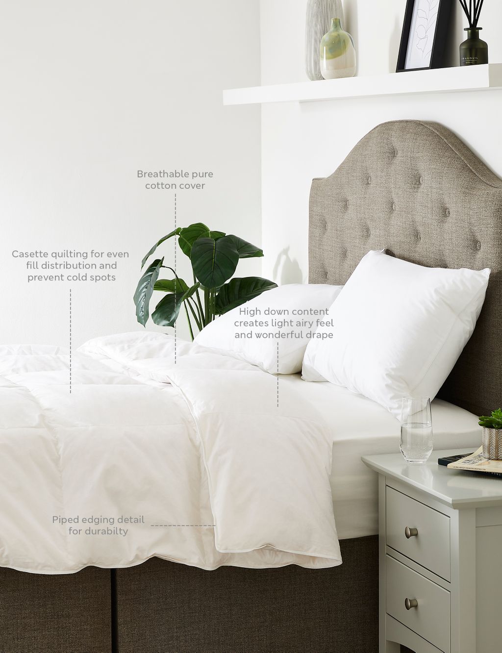 Duck Feather & Down 10.5 Tog Duvet image 7