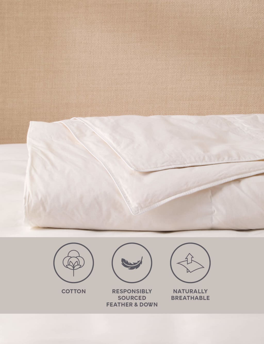 Duck Feather & Down 2.5 Tog Duvet image 1