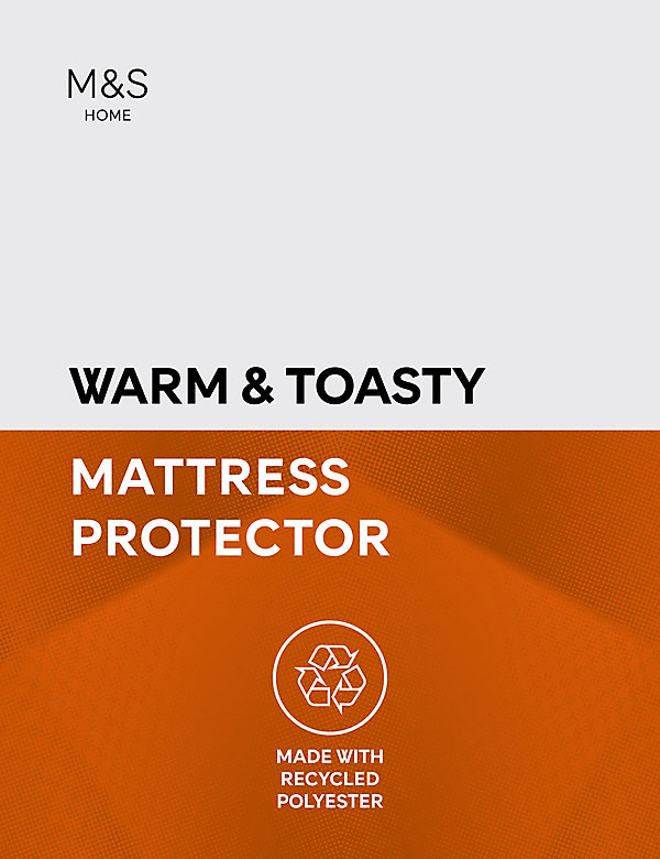 Doorgestikte Warm & Toasty-matrasbeschermer - BE