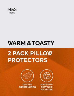 2pk Warm & Toasty Pillow Protectors