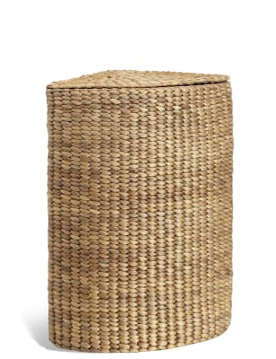 Tall corner laundry basket new arrivals