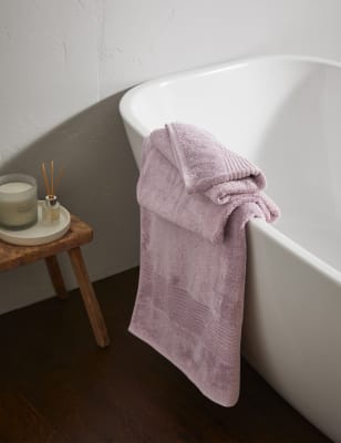 

M&S Collection Egyptian Cotton Luxury Towel - Sugar Plum, Sugar Plum