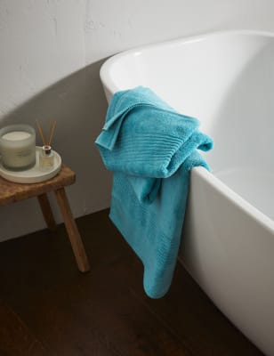 

M&S Collection Egyptian Cotton Luxury Towel - Ocean, Ocean