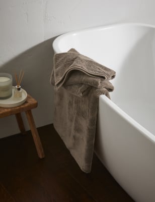 

M&S Collection Egyptian Cotton Luxury Towel - Walnut, Walnut