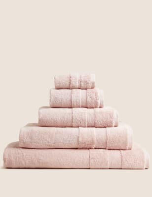 

M&S Collection Ultimate Turkish Luxury Cotton Towel - Soft Pink, Soft Pink