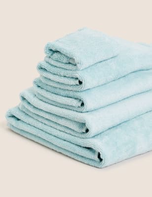 

M&S Collection Ultimate Turkish Cotton Towel - Duck Egg, Duck Egg