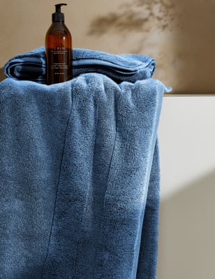 

M&S Collection Ultimate Turkish Luxury Cotton Towel - Denim, Denim