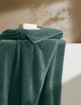 

M&S Collection Ultimate Turkish Luxury Cotton Towel - Forest Green, Forest Green