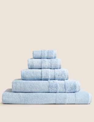 

M&S Collection Ultimate Turkish Luxury Cotton Towel - Chambray, Chambray