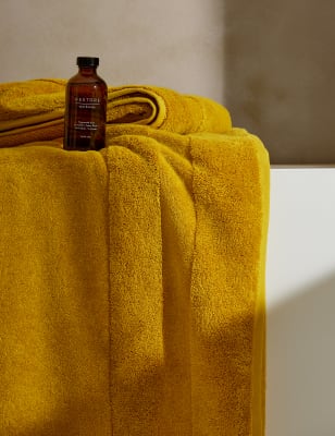 

M&S Collection Ultimate Turkish Luxury Cotton Towel - Ochre, Ochre