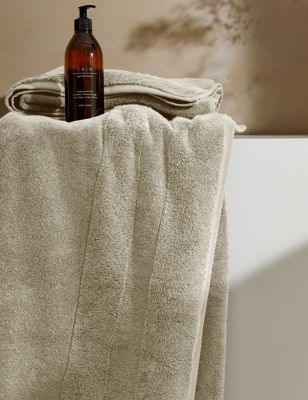 

M&S Collection Ultimate Turkish Luxury Cotton Towel - Stone, Stone