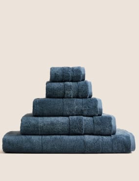 Marks and clearance spencer towels blue