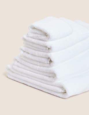 

M&S Collection Ultimate Turkish Cotton Towel - White, White