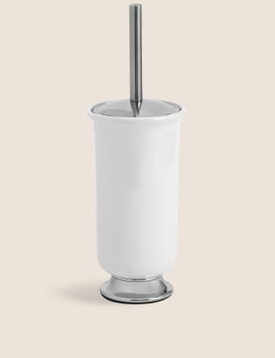 M&S Collection Tulip Toilet Brush - White