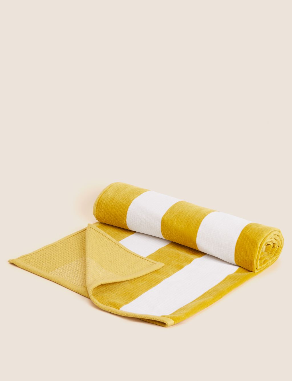 Pure Cotton Sand Resistant Striped Beach Towel image 4