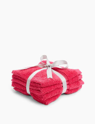 Lot de 4 serviettes ultra-douces pour le visage